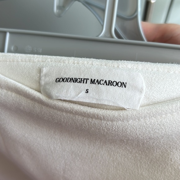 Goodnight Macaroon small white skort - Picture 4 of 4